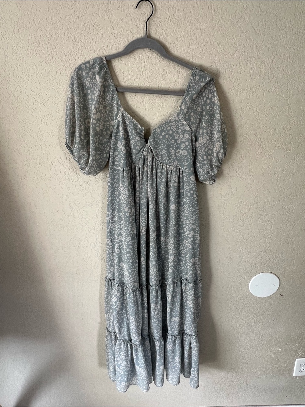 Saltwater Luxe Blue Floral Dress